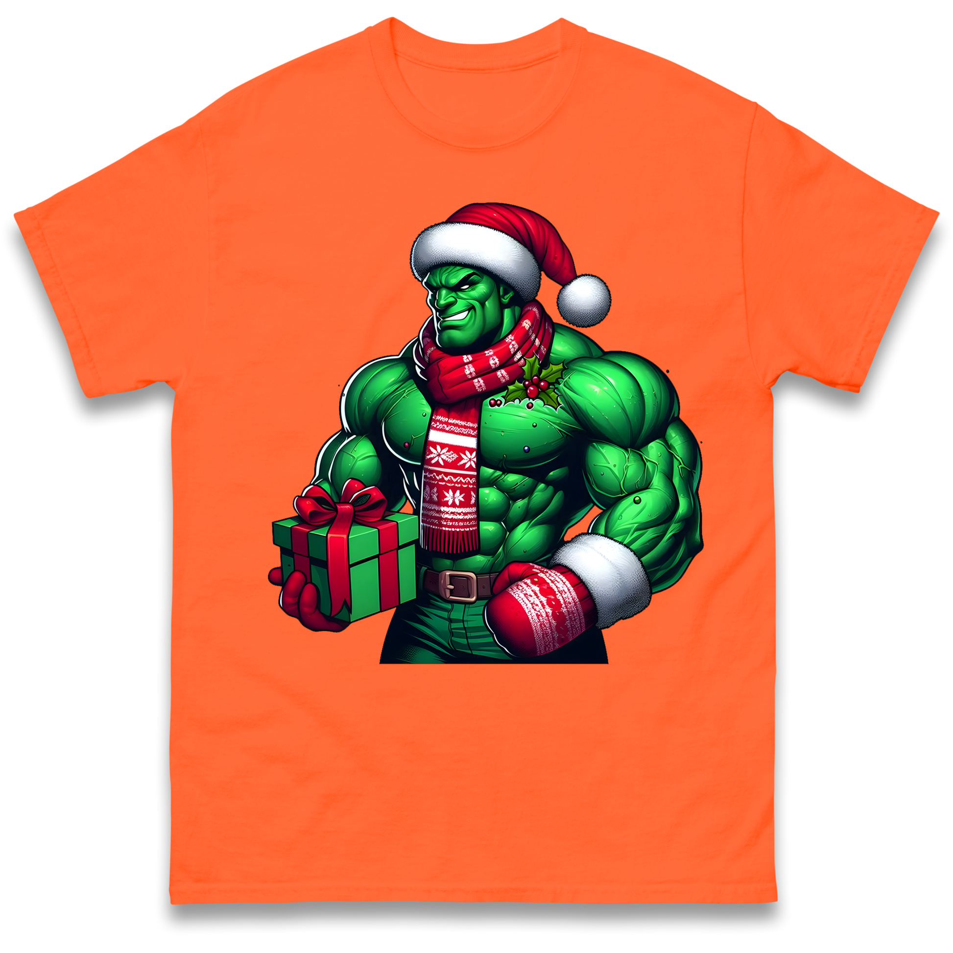 The Hulk Santa T Shirt