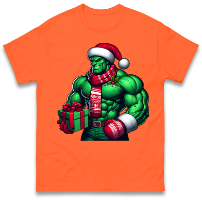 The Hulk Santa T Shirt
