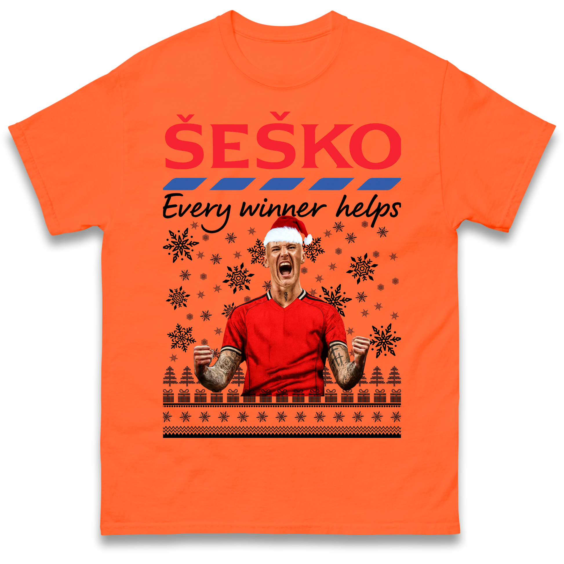 Benjamin Sesko Christmas T Shirt