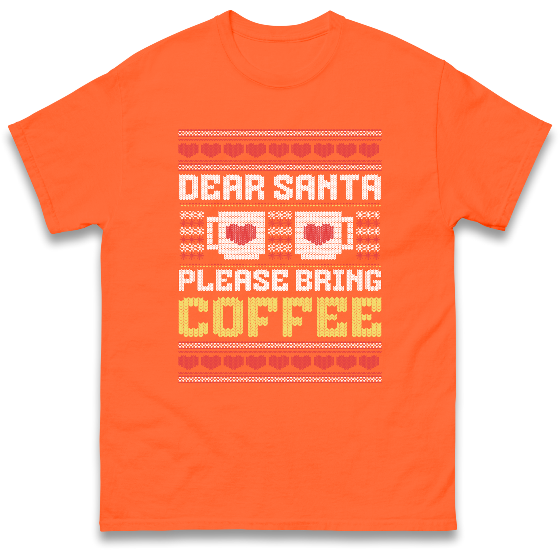 Dear Santa Please Bring Coffee T Shirt