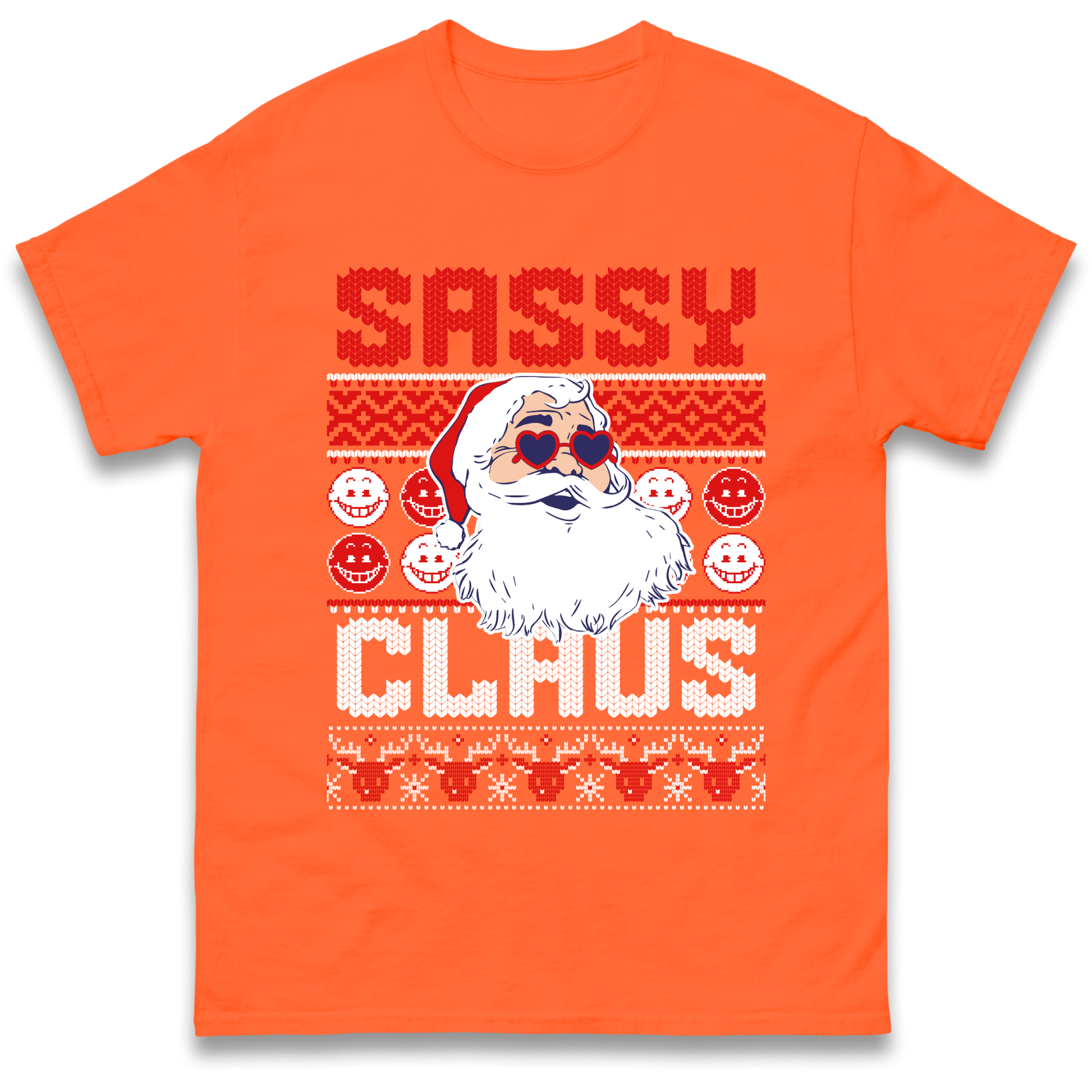 Sassy Claus Santa Christmas T Shirt