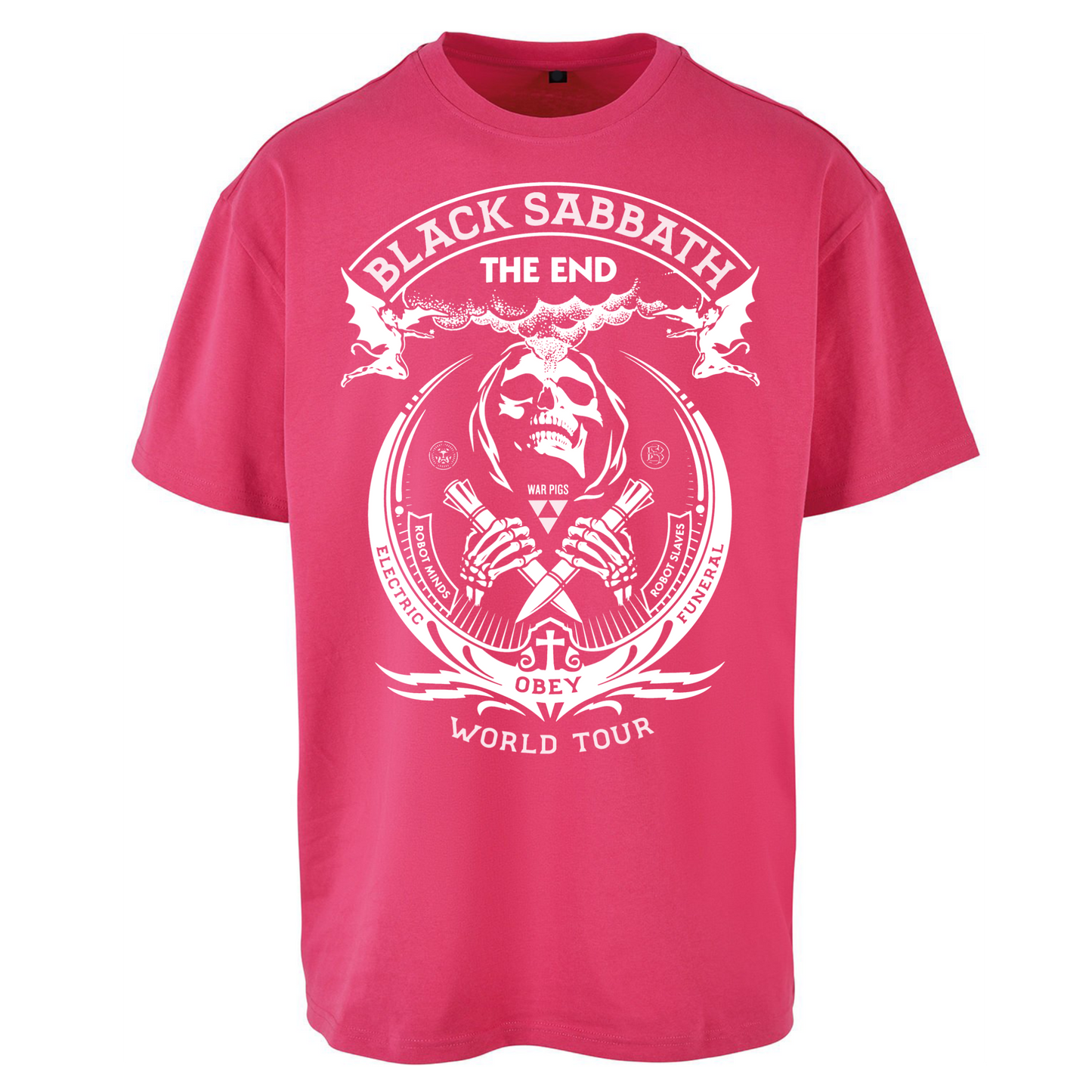 Black Sabbath The End World Tour oversized T Shirt