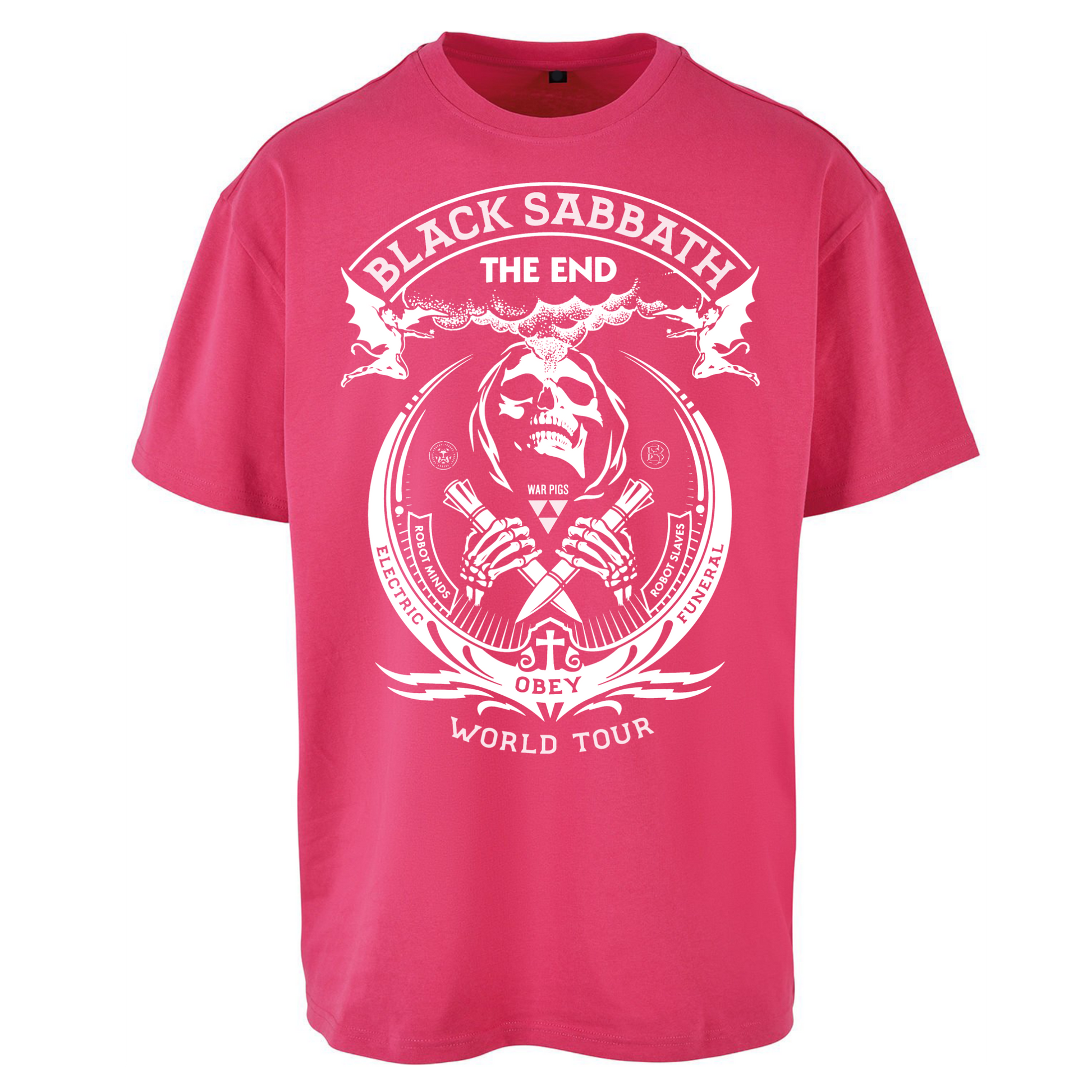 Black Sabbath The End World Tour oversized T Shirt