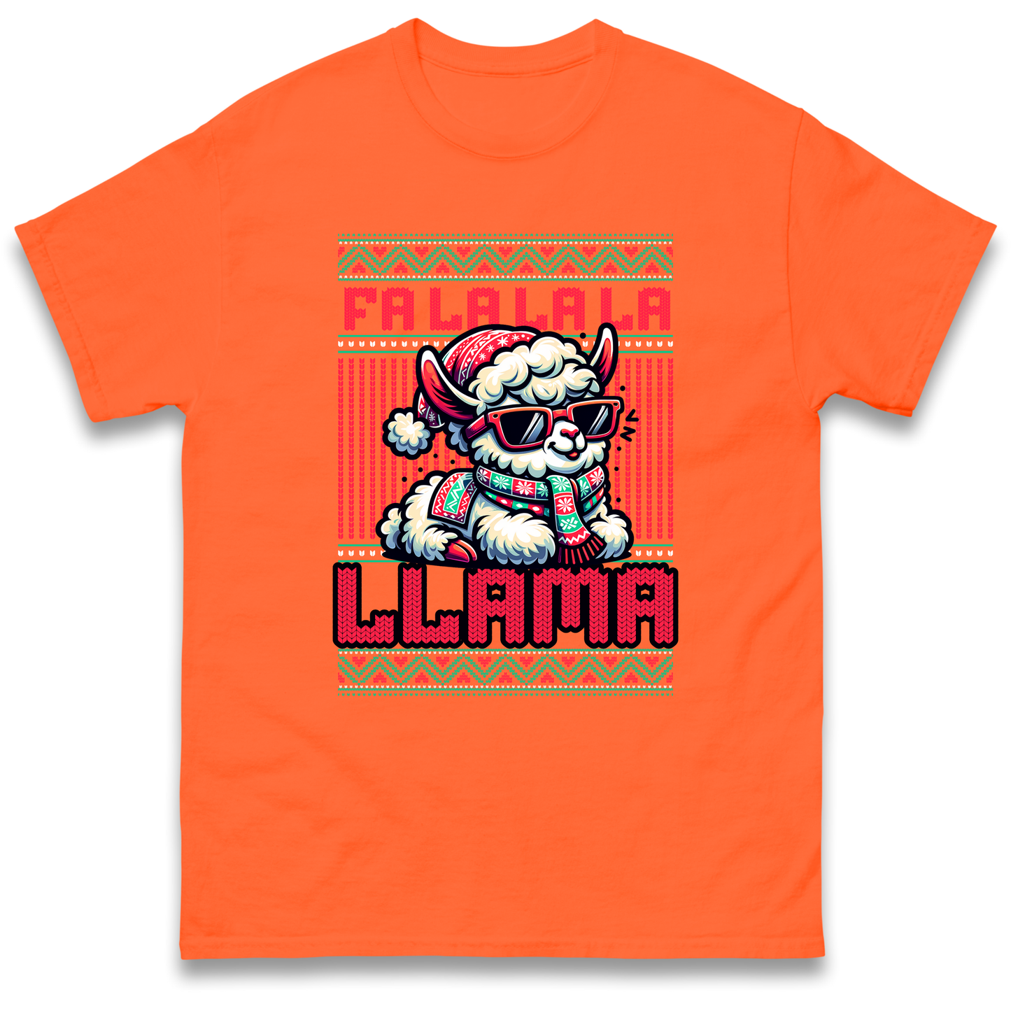 FA LA LA LA LLAMA T Shirt