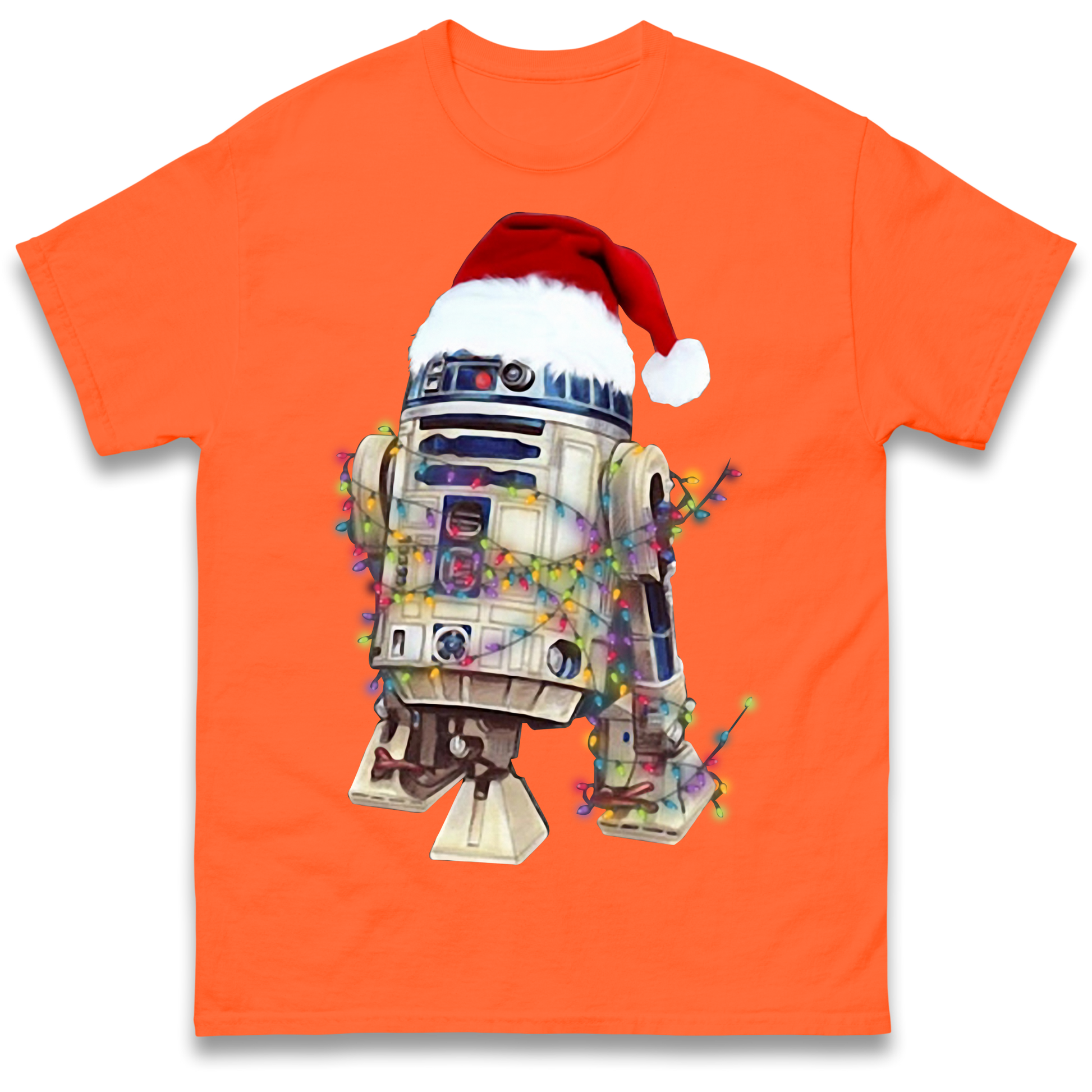 R2D2 Christmas Santa Christmas T Shirt