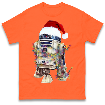 R2D2 Christmas Santa Christmas T Shirt