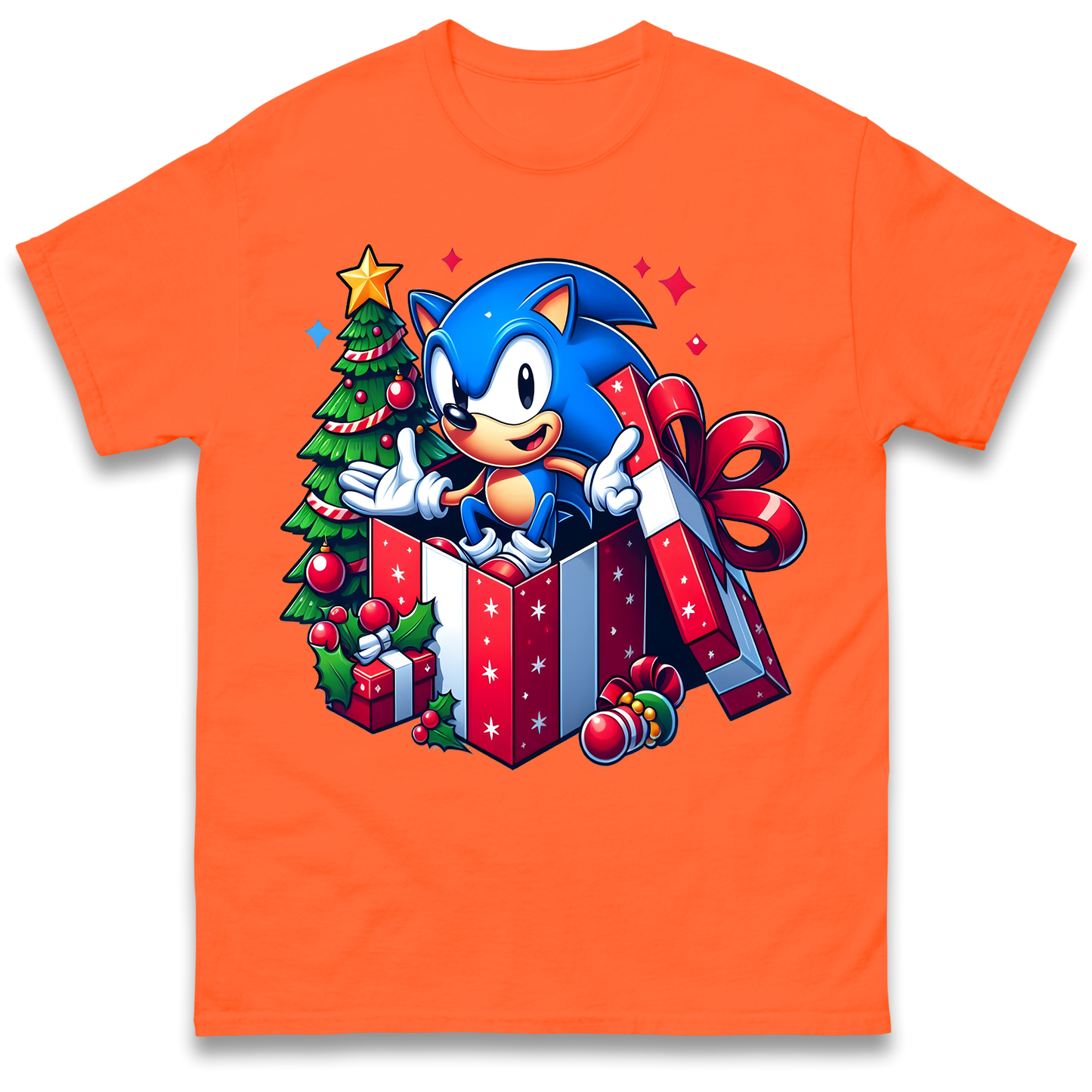 Sonic The Hedgehog Christmas T Shirt
