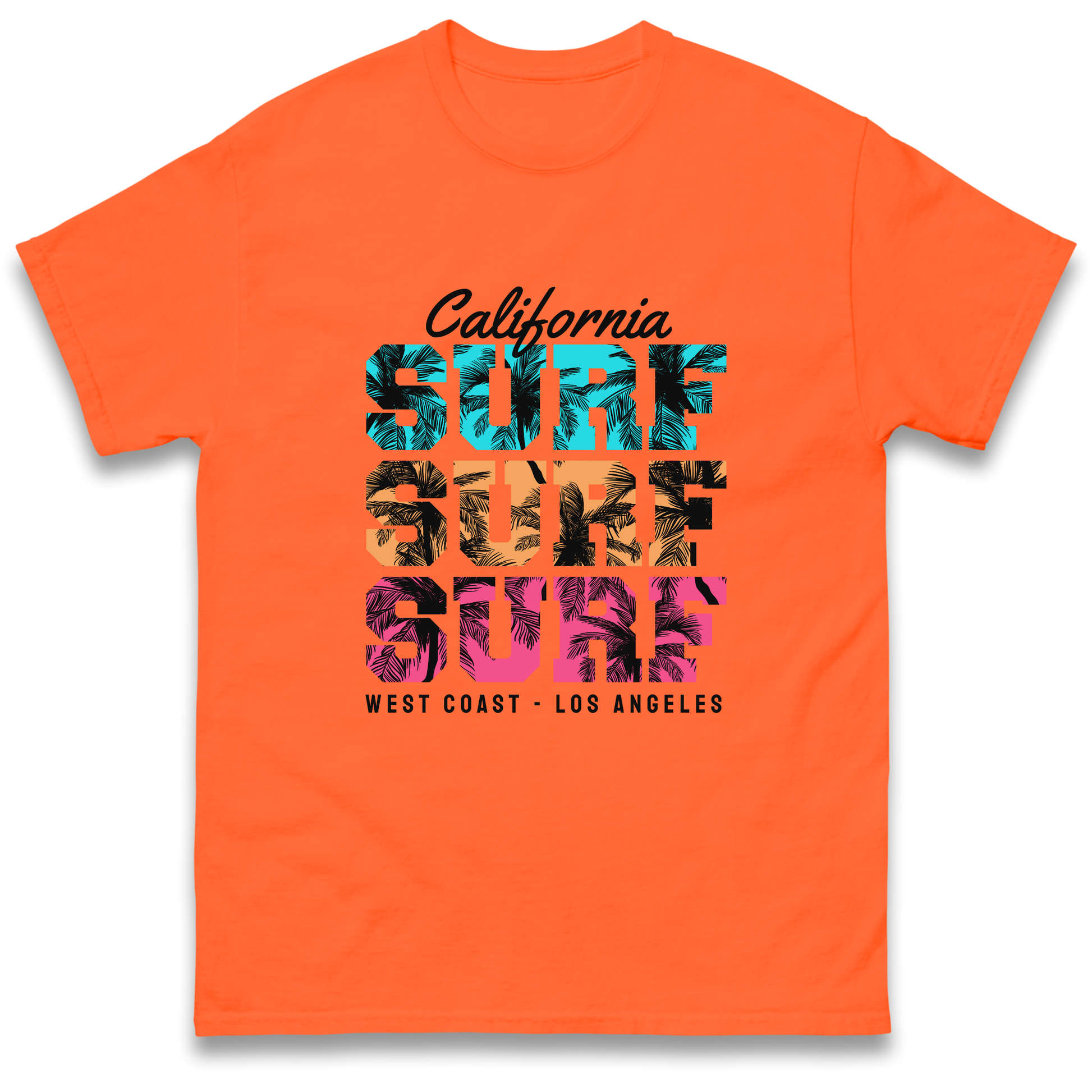 California Surf Surf Surf T Shirt