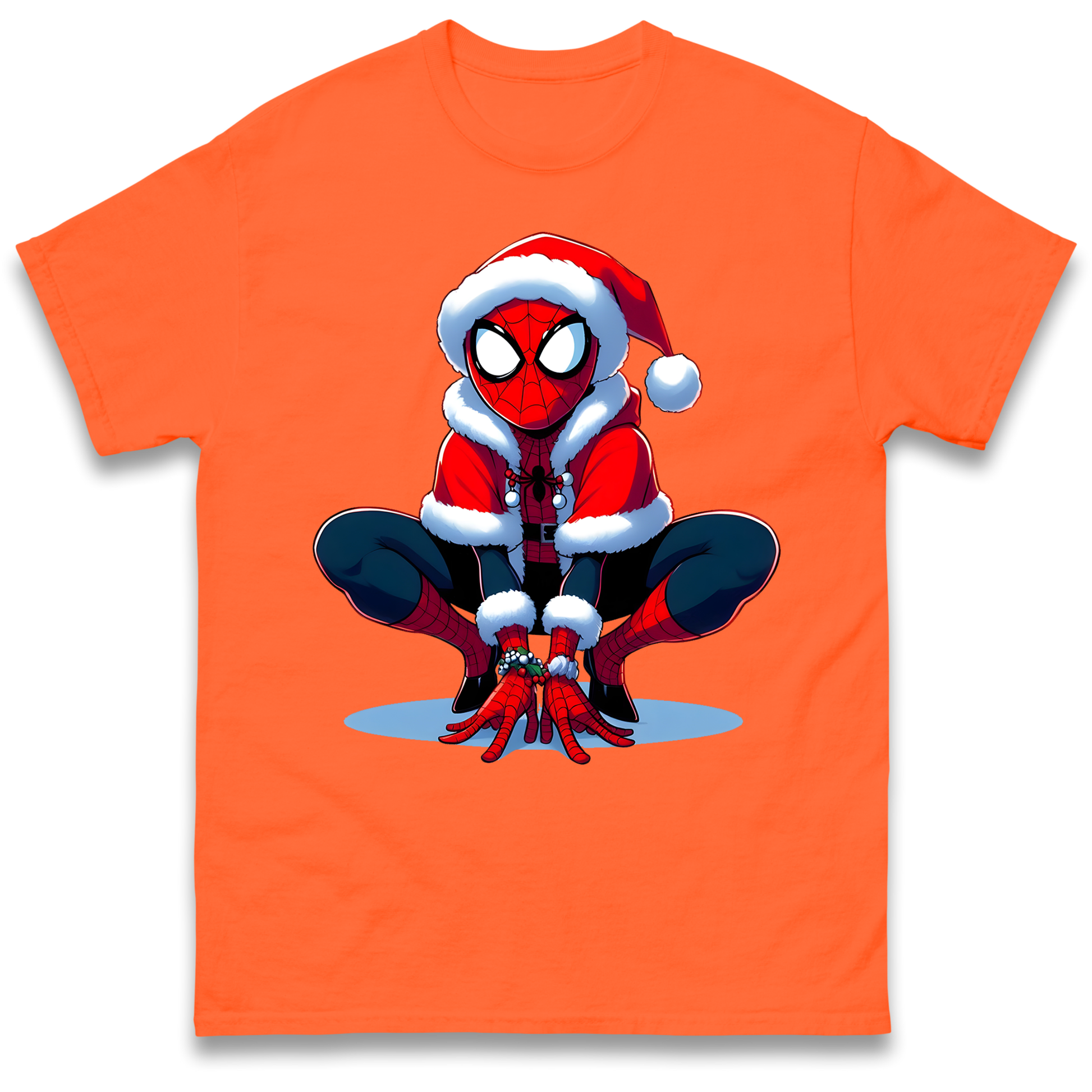 Spiderman Santa T Shirt