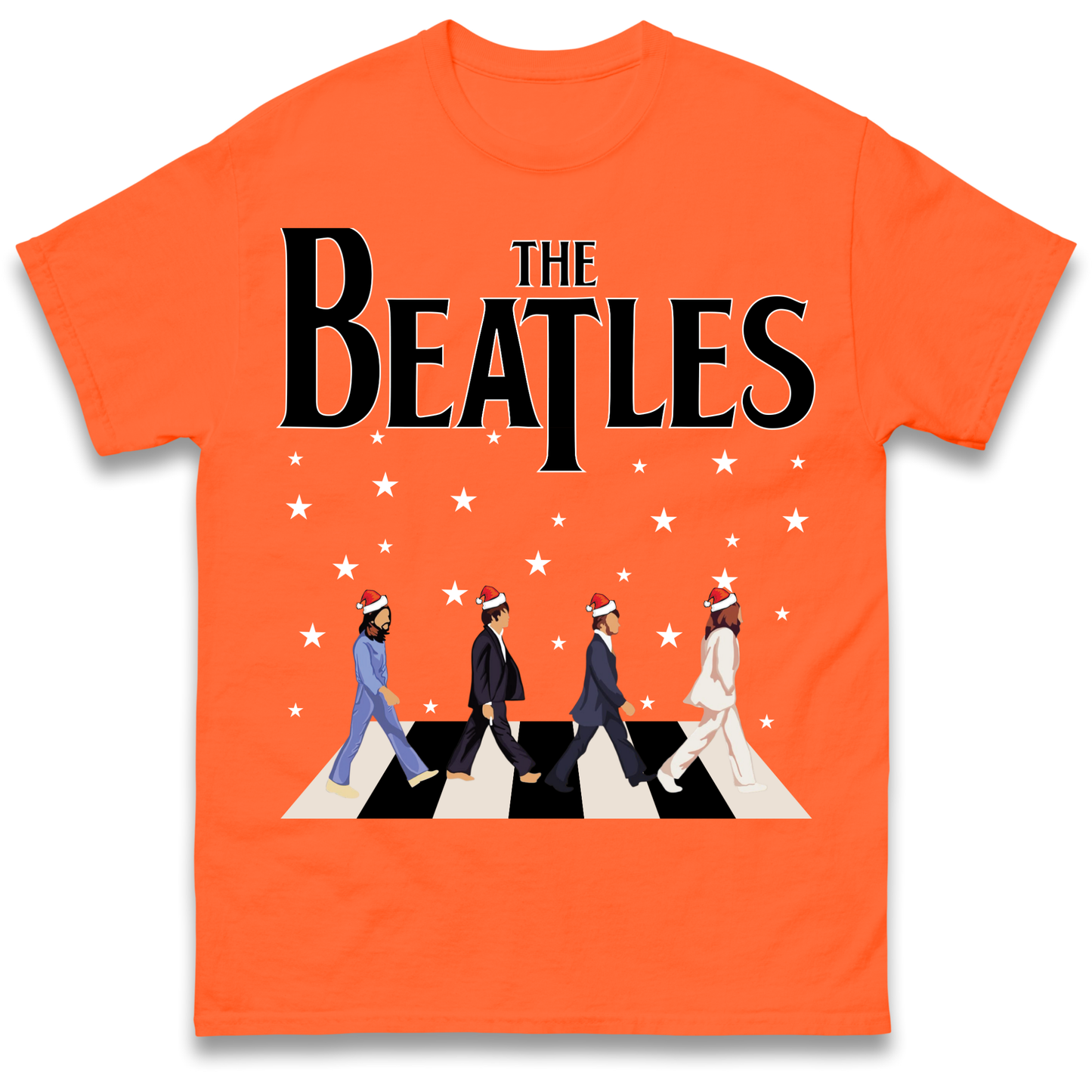 The Beatles Abbey Road Christmas T Shirt