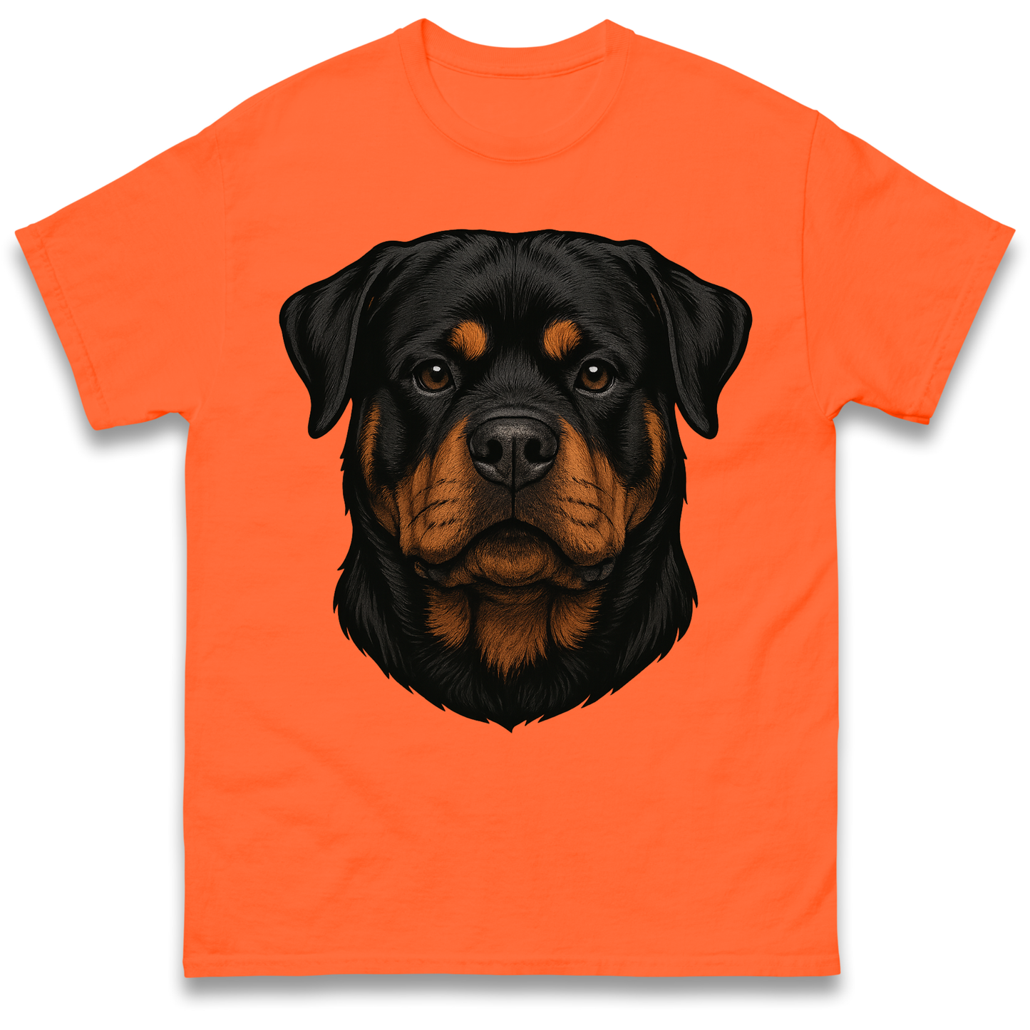 Rottweiler Face T Shirt