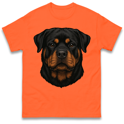 Rottweiler Face T Shirt