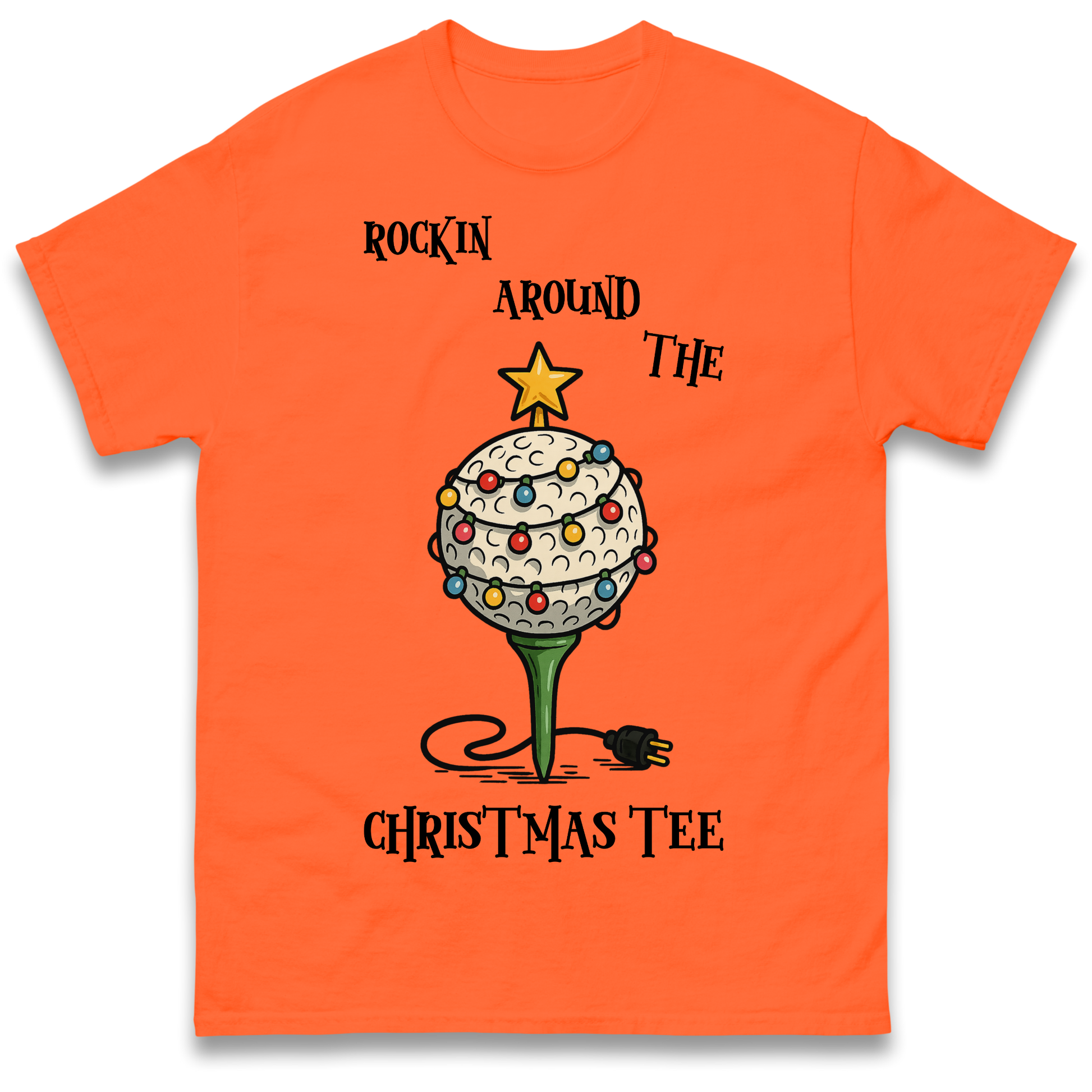 Golf Christmas T Shirt