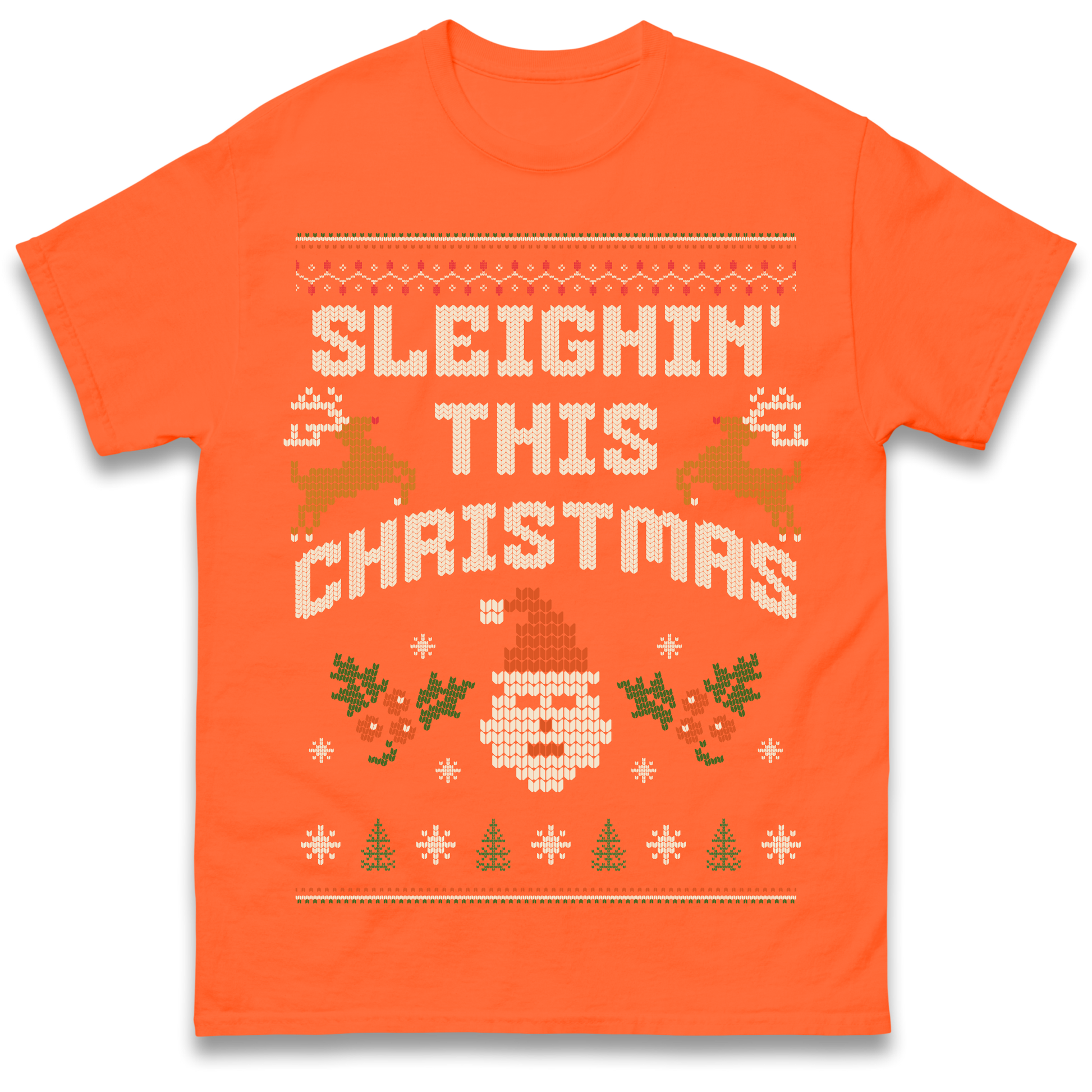 Sleighin This Christmas Christmas T Shirt