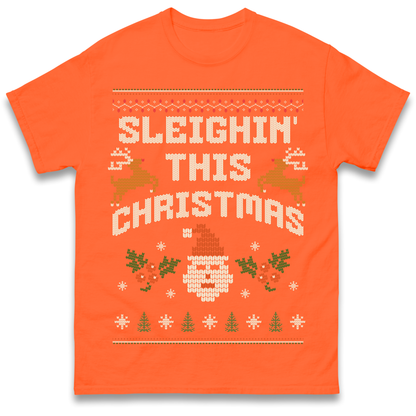 Sleighin This Christmas Christmas T Shirt
