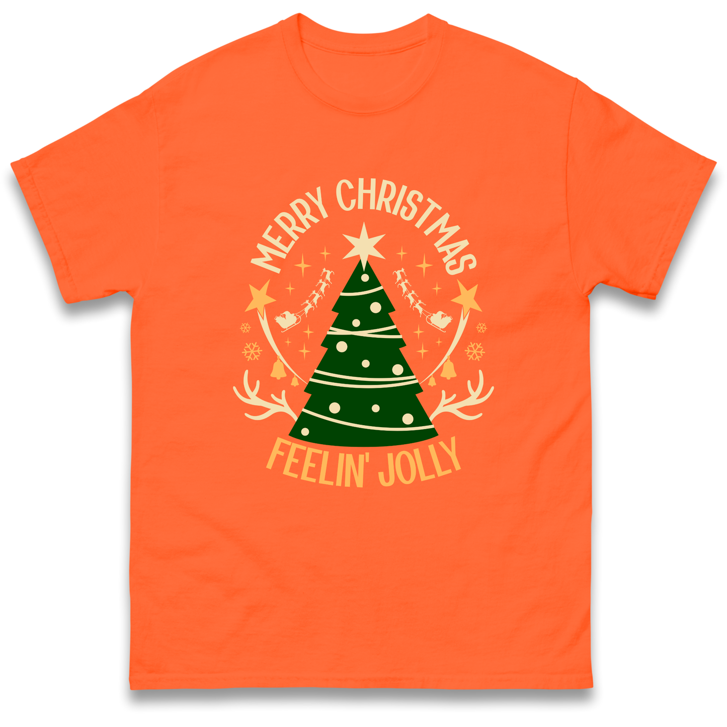Merry Christmas Feeling Jolly Christmas T Shirt