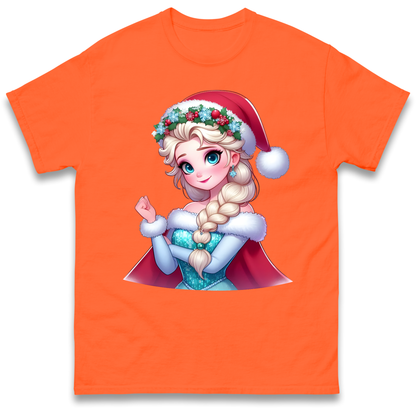 Elsa Frozen Santa T Shirt