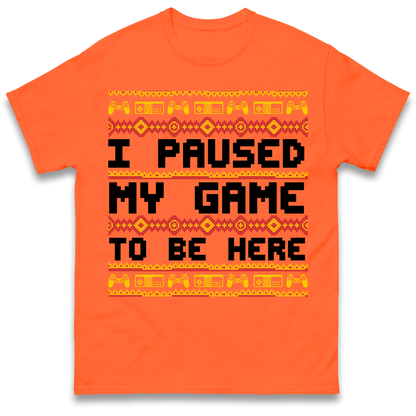 Paused My Game T Shirt