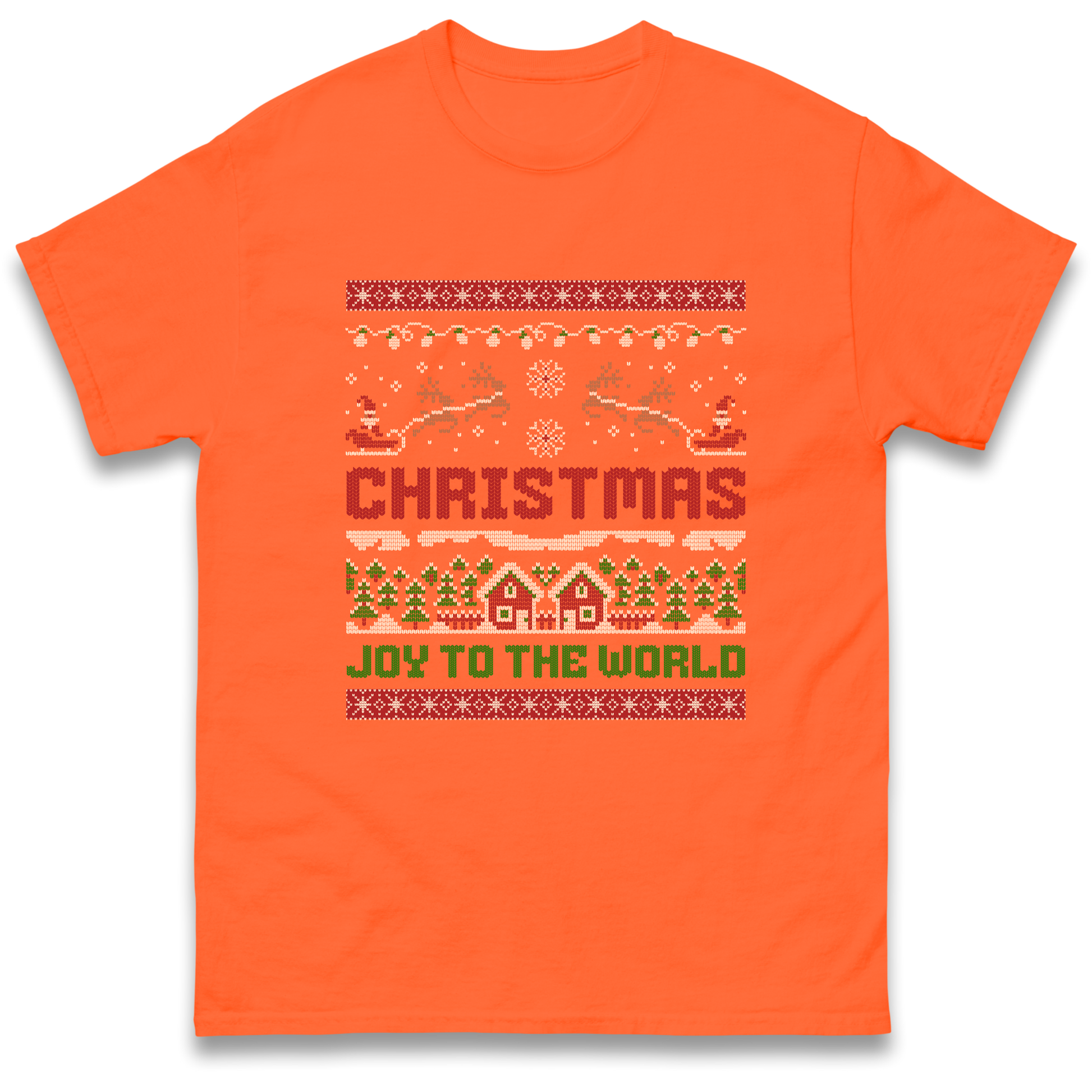 Christmas Joy to the World Christmas T Shirt
