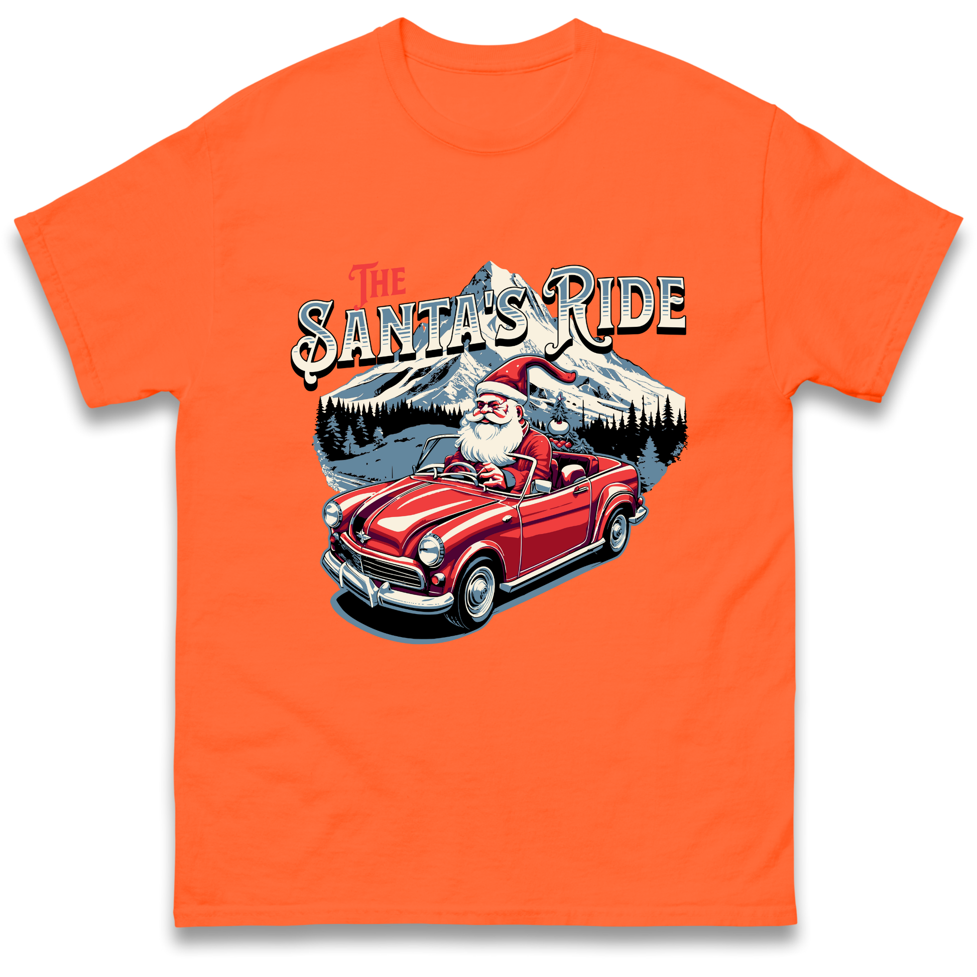 The Santas Ride Christmas T Shirt