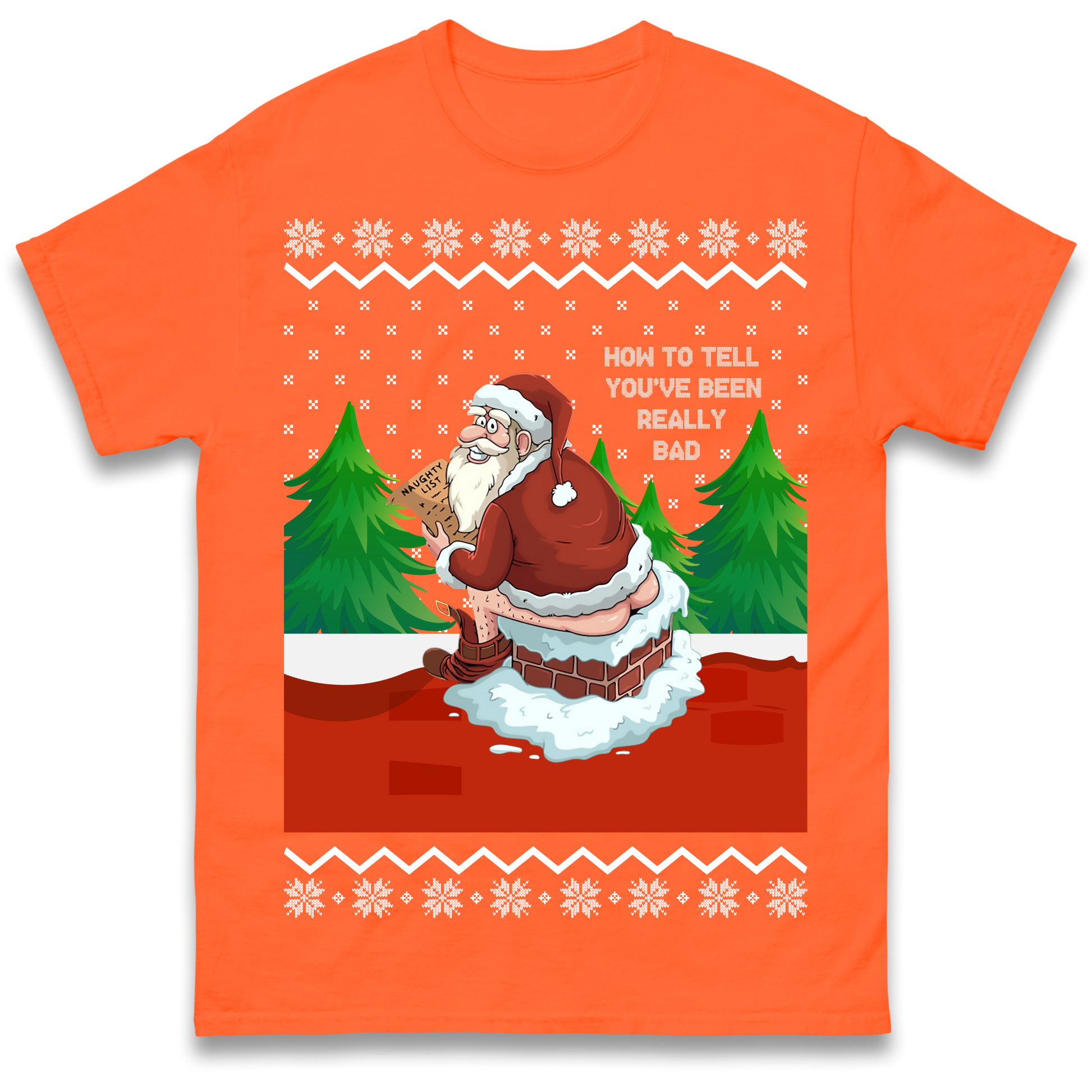 How To Tell That You've Been Really Bad T Shirt