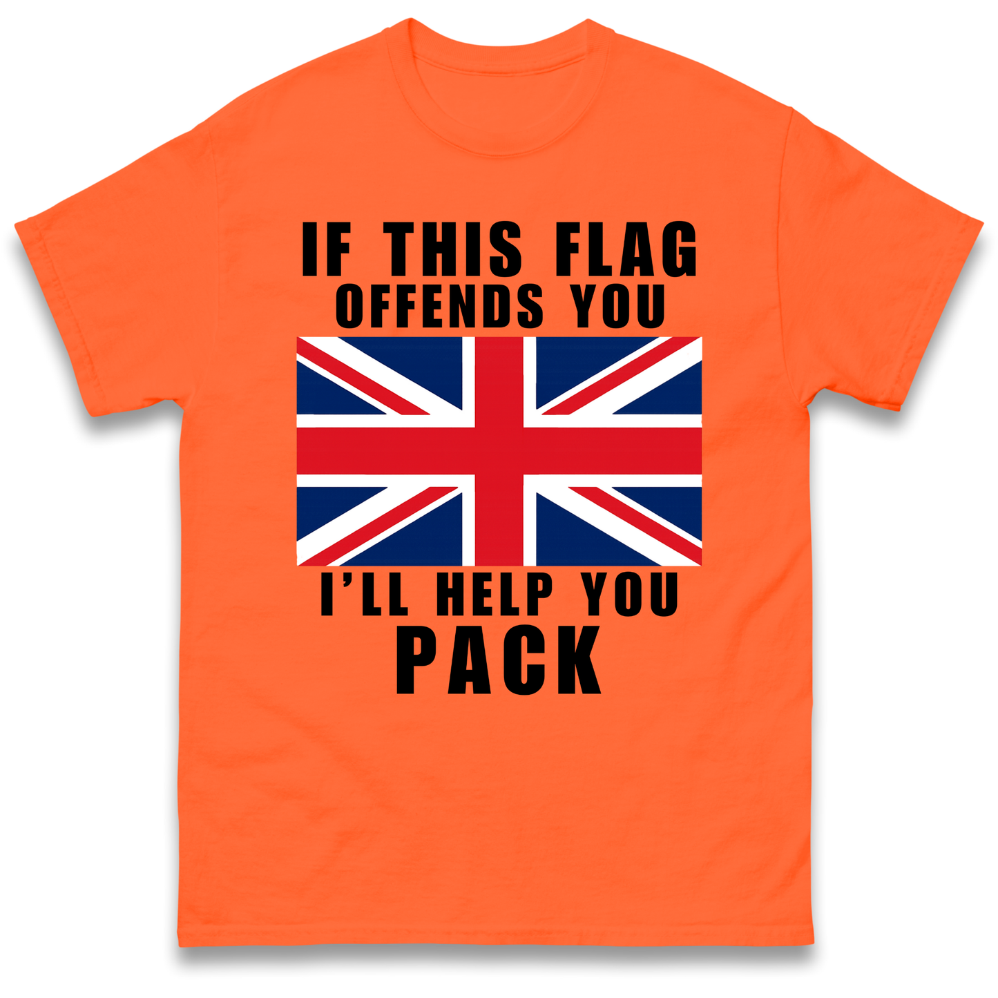If This Flag Offends You I Will Help You Pack T Shirt