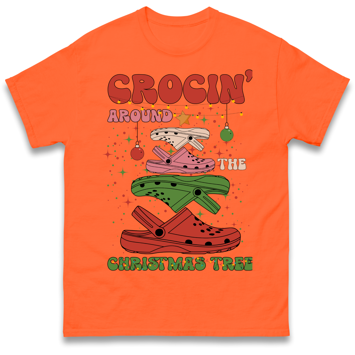 Crockin Around the Christmas Tree Christmas T Shirt