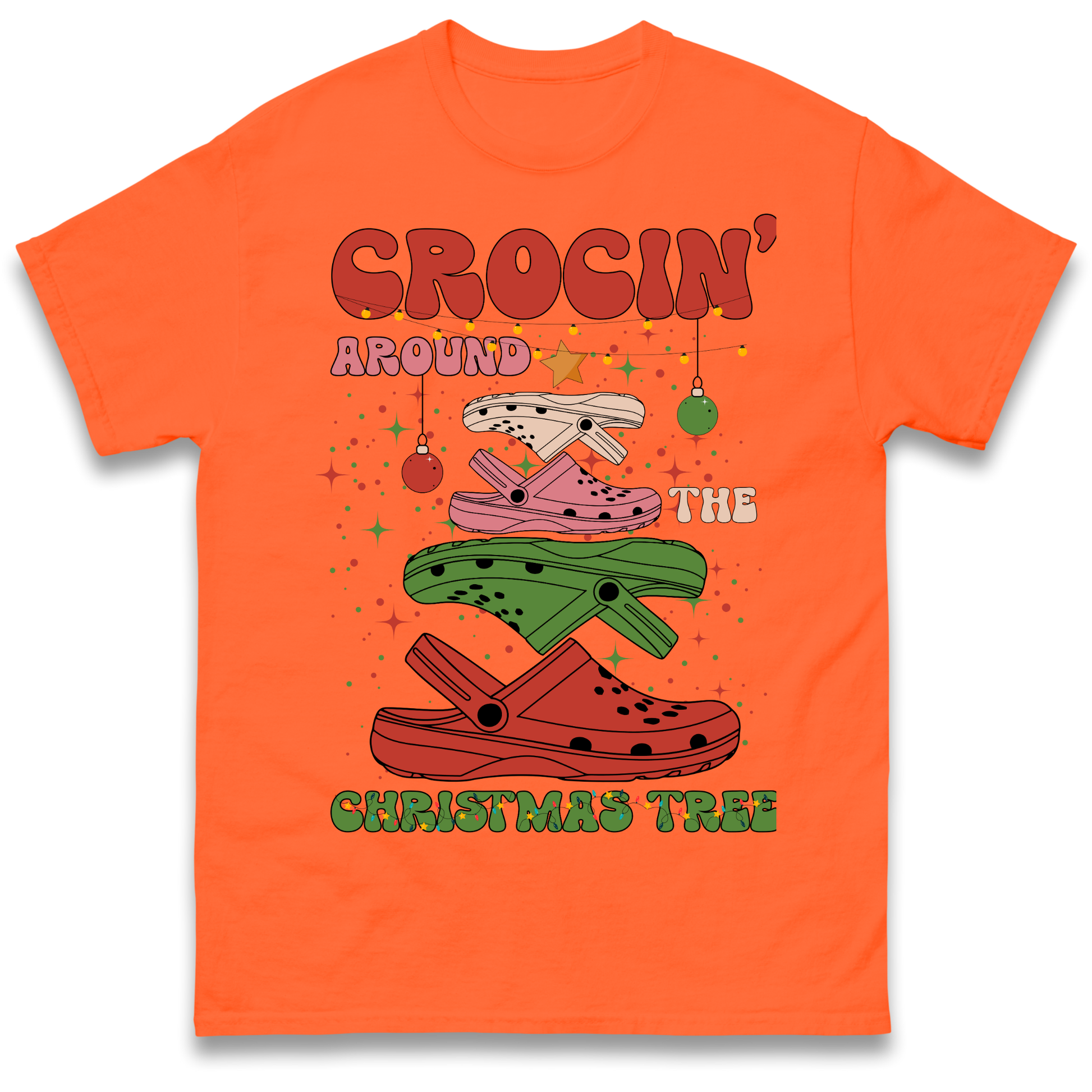 Crockin Around the Christmas Tree Christmas T Shirt