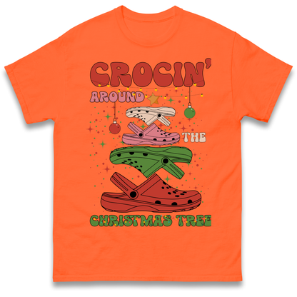 Crockin Around the Christmas Tree Christmas T Shirt