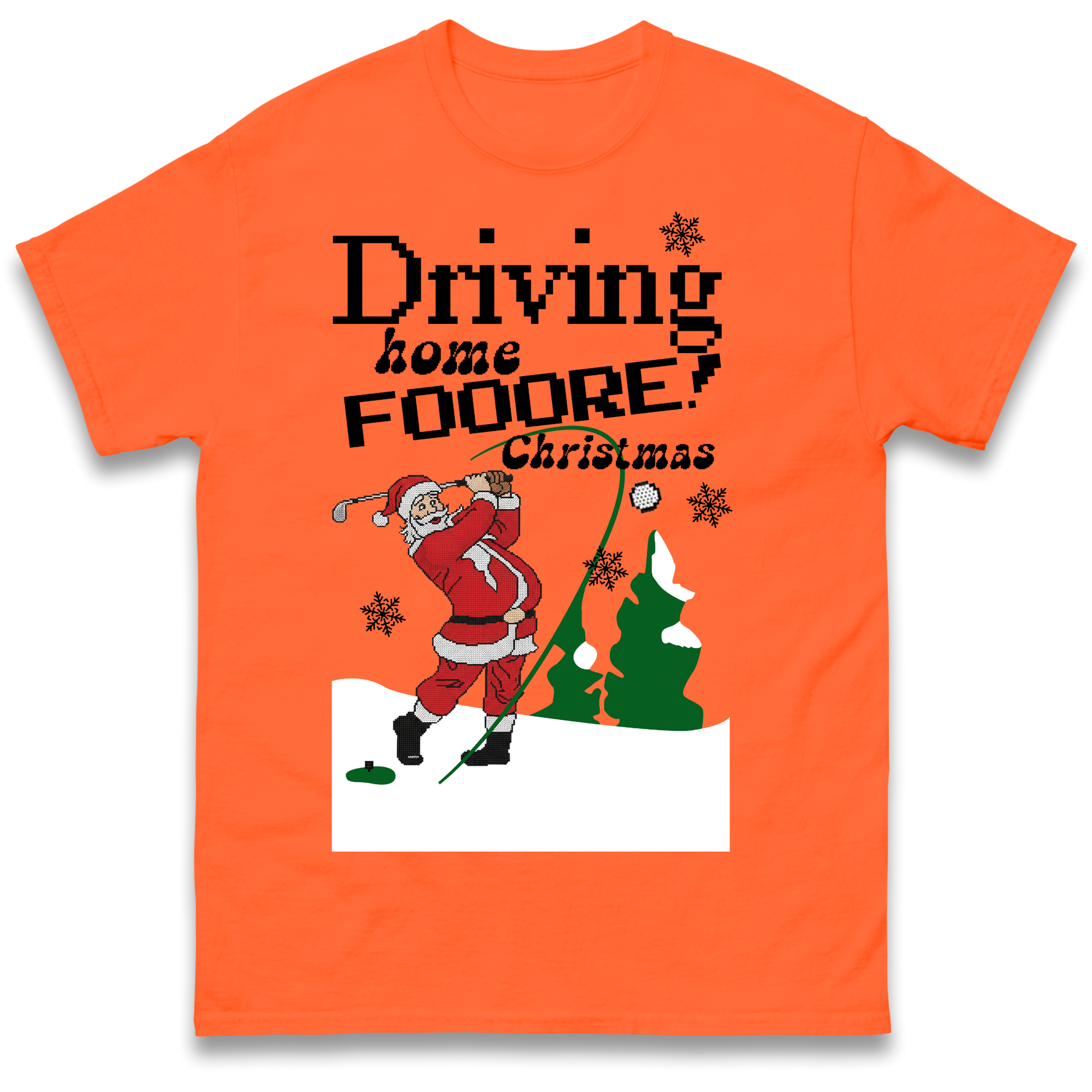 Christmas Golf T Shirt