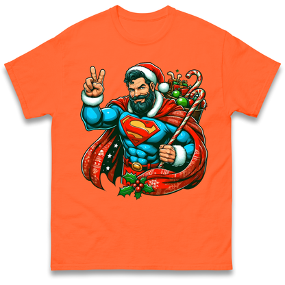 Superman Christmas T Shirt