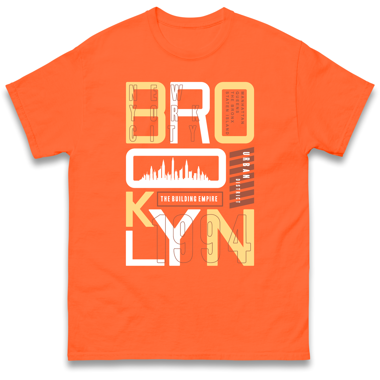 Brooklyn New York Urban District T Shirt