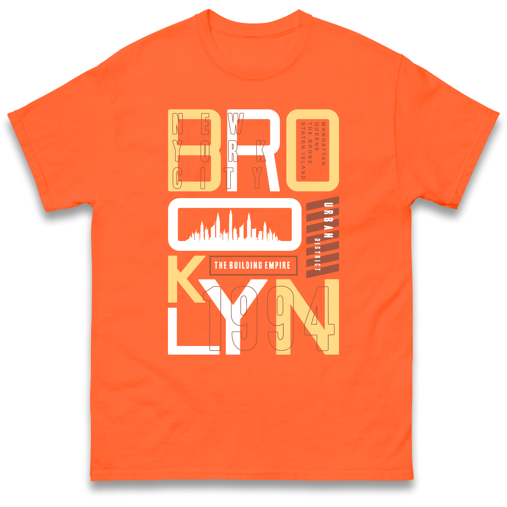 Brooklyn New York Urban District T Shirt