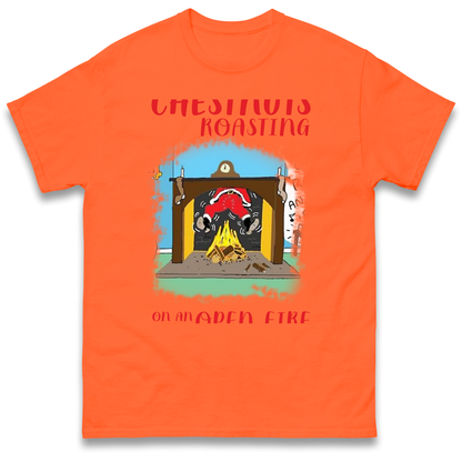 Chestnuts Roasting On An Open Fire Christmas T Shirt