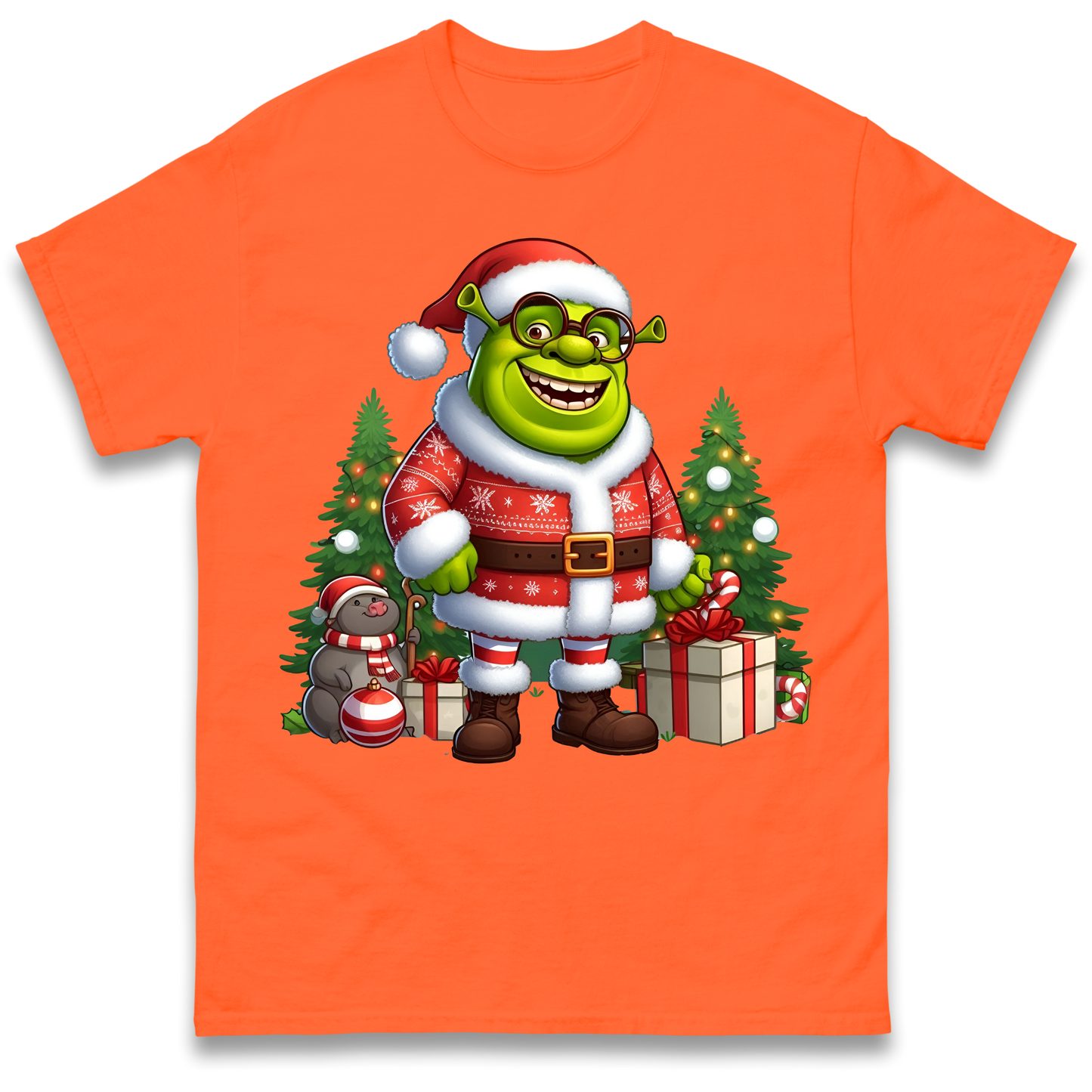 Shrek Santa Claus Presents T Shirt