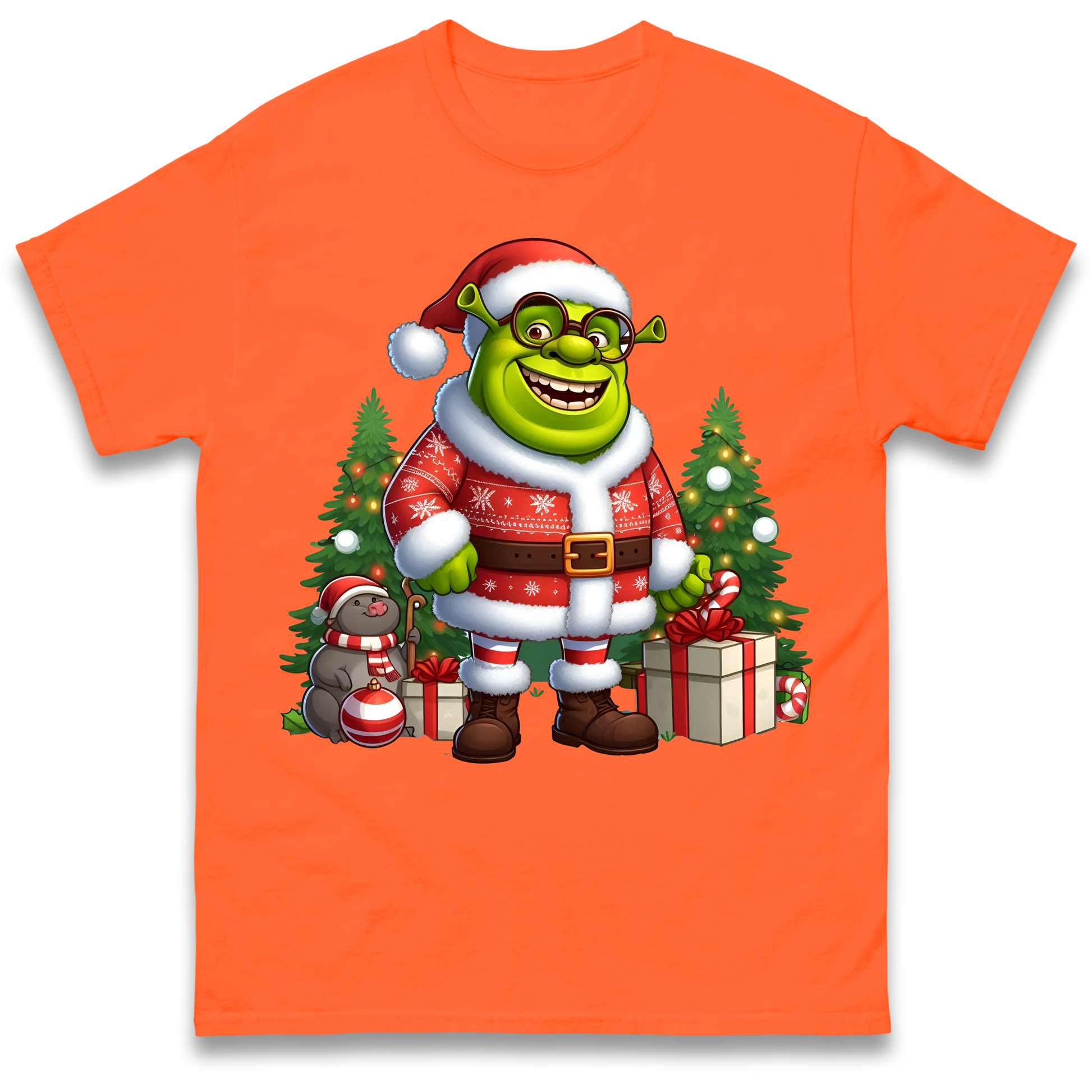 Shrek Santa Claus Presents T Shirt
