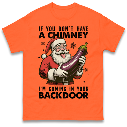 Santa Back Door T-Shirt