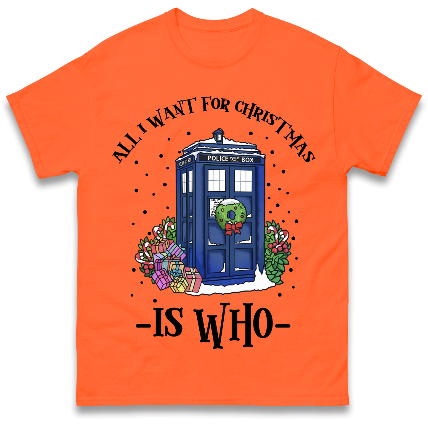 Dr Who Christmas T-Shirt