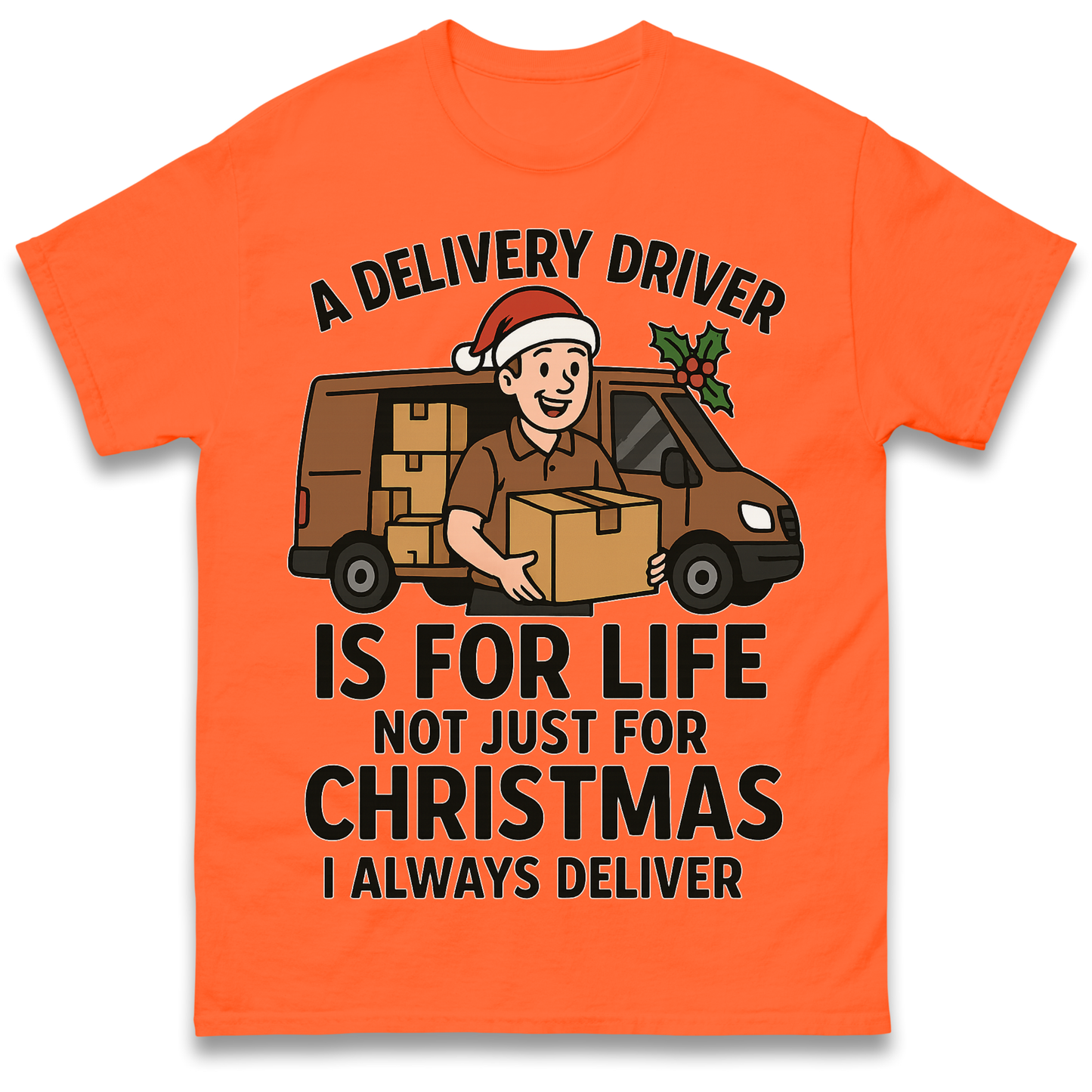 Delivery Driver Christmas T Shirt