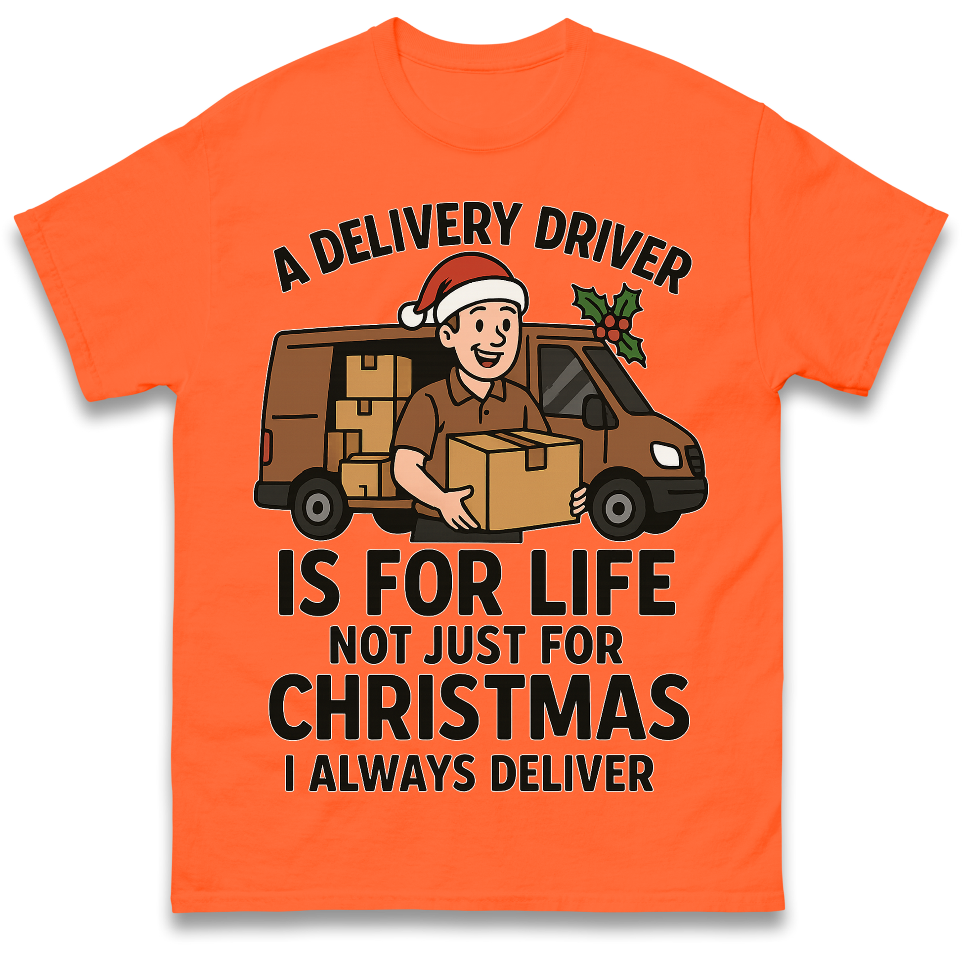 Delivery Driver Christmas T Shirt