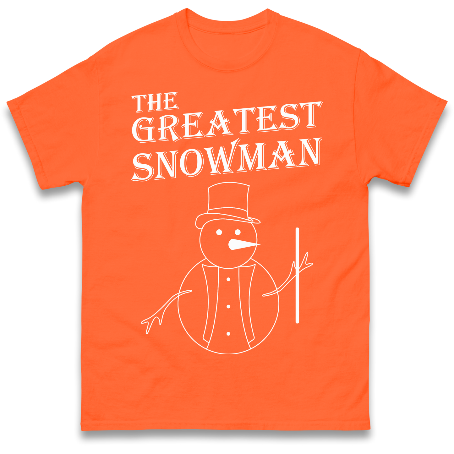 The Greatest Snowman Christmas T Shirt