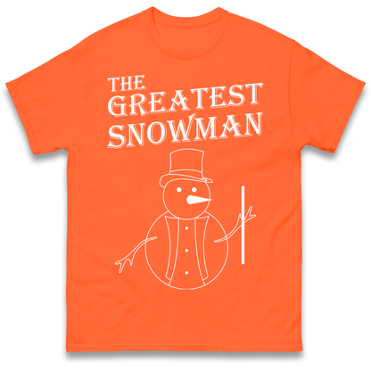 The Greatest Snowman Christmas T Shirt