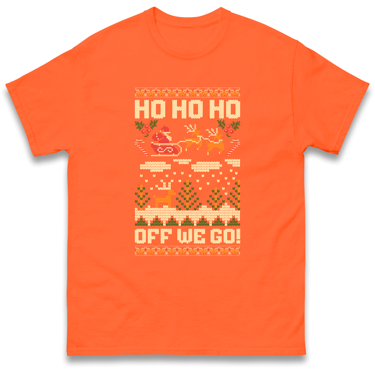 Have Yourself a HO HO HO Off we Go Christmas T Shirt