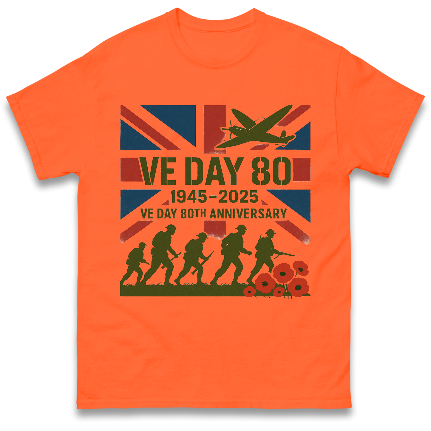 VE Day 80th Anniversary 1945 2025 T Shirt