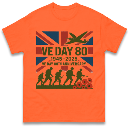 VE Day 80th Anniversary 1945 2025 T Shirt