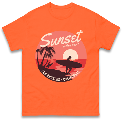 Sunset Venice Beach T Shirt