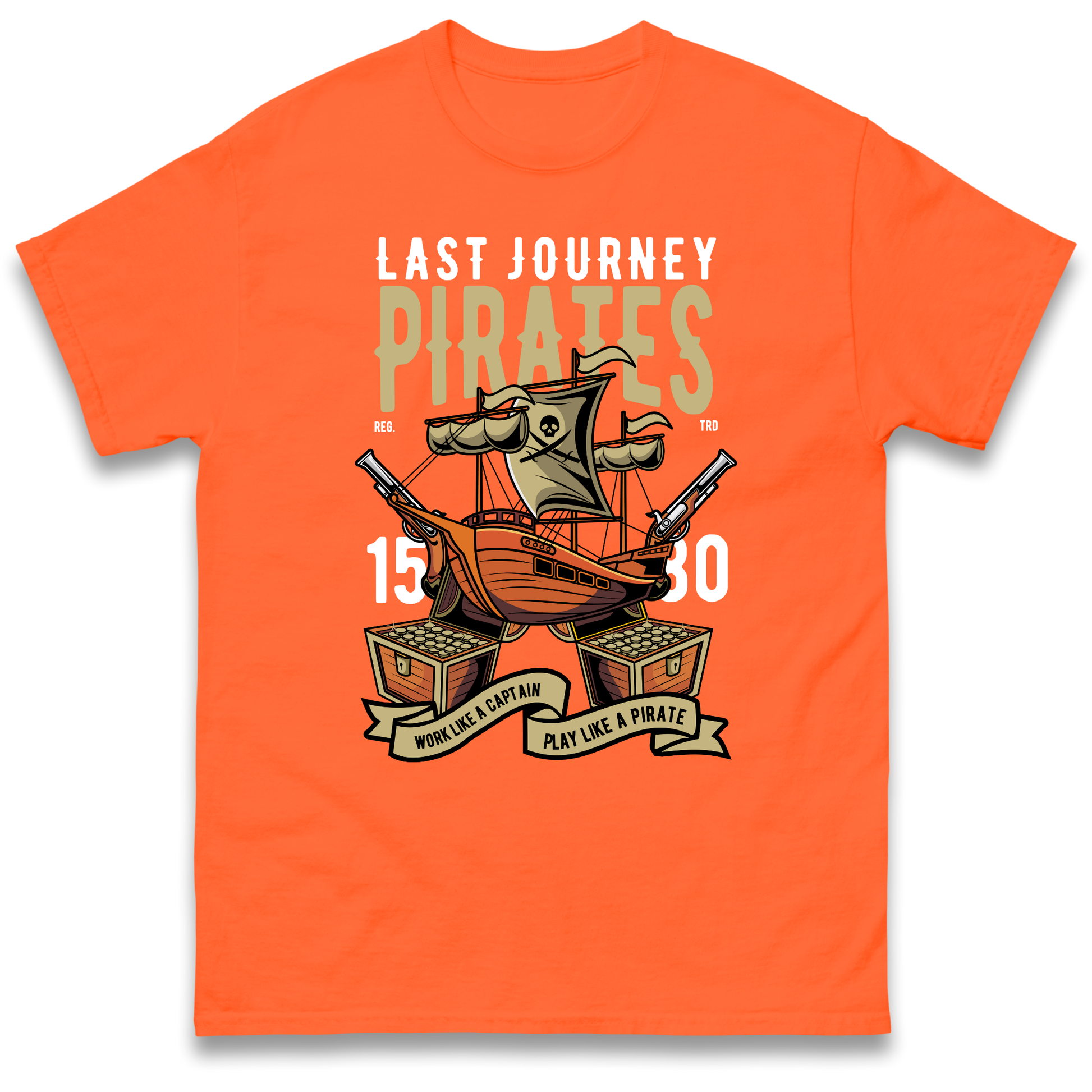 Last Journey Pirates T Shirt