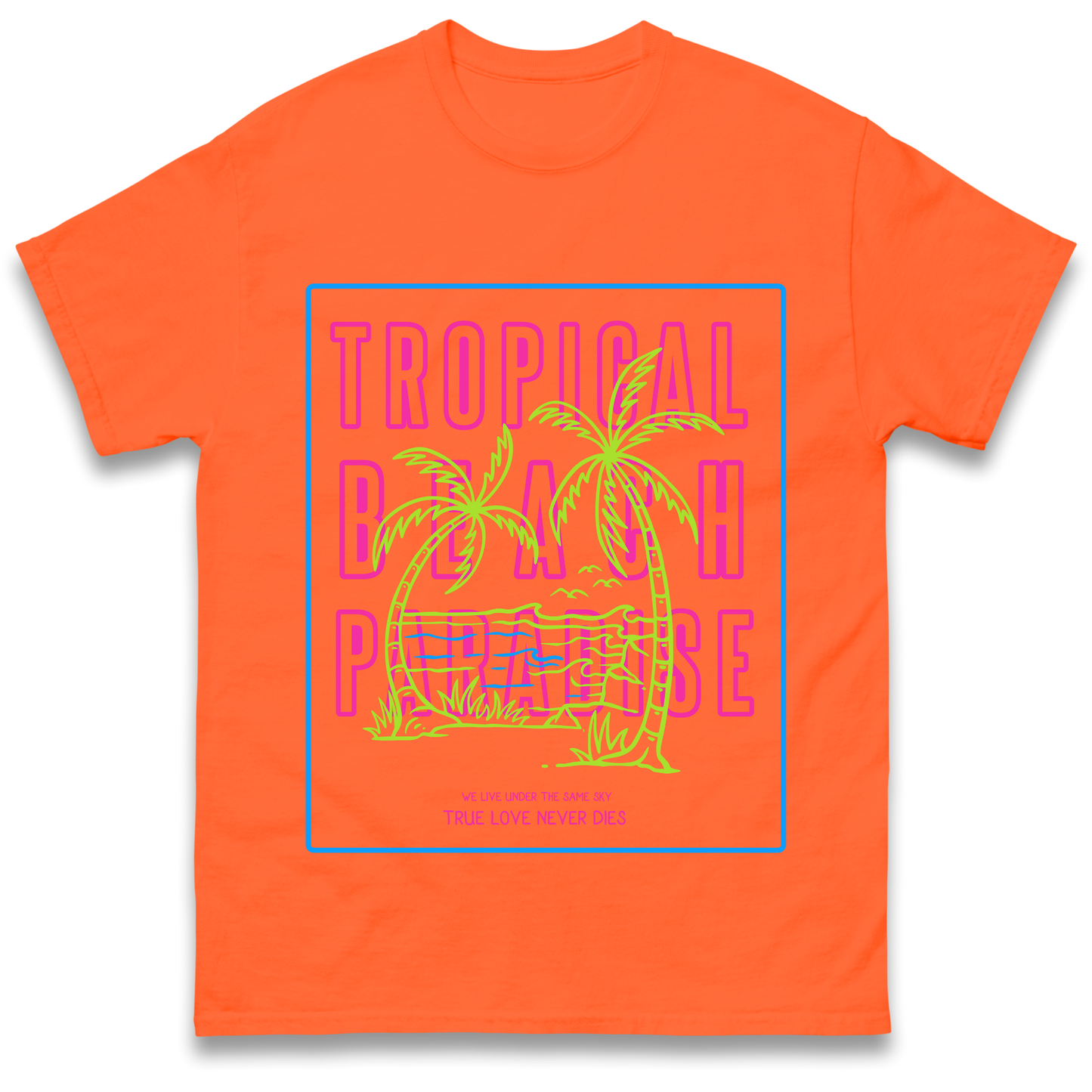 Tropical Beach Paradise T Shirt