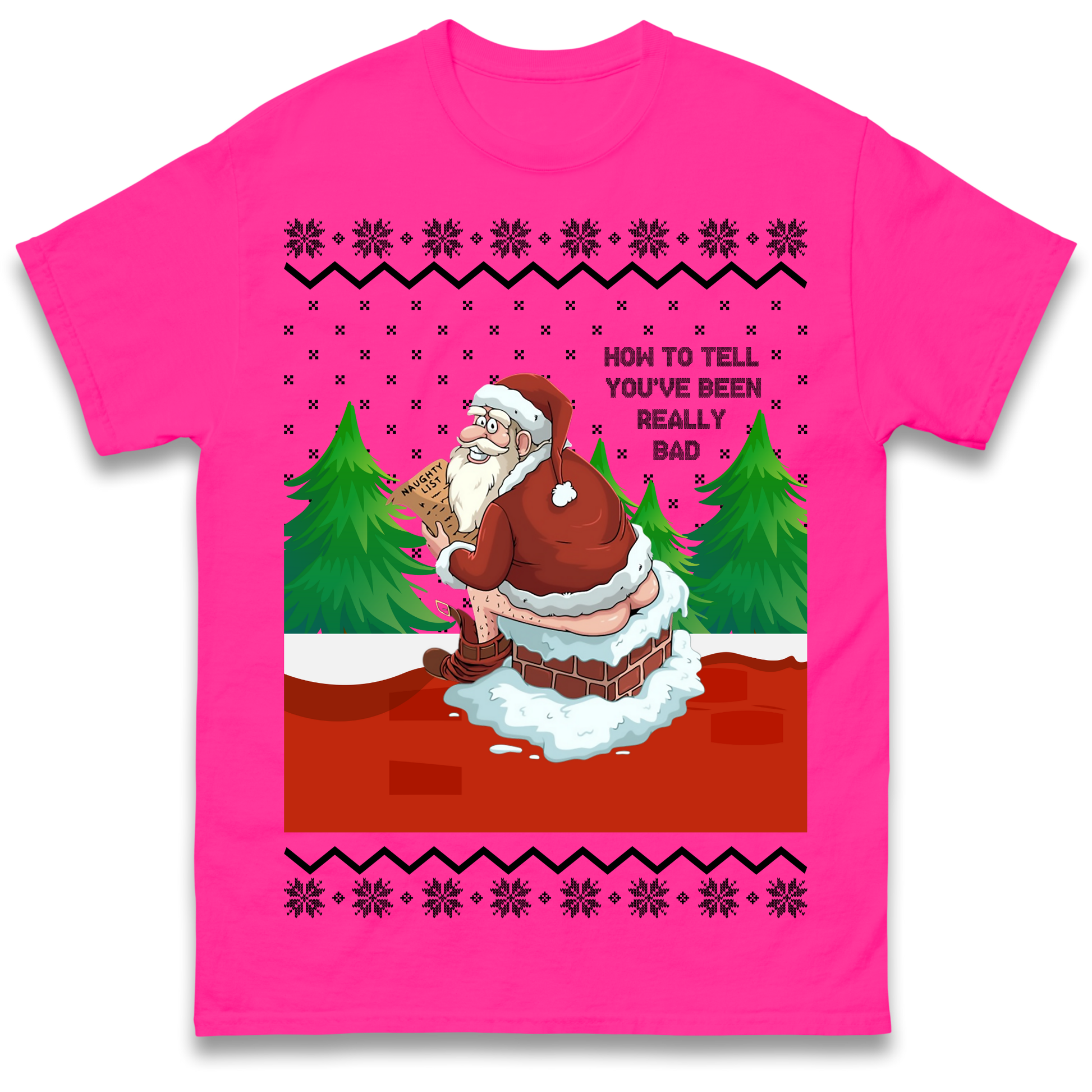 How To Tell That You've Been Really Bad T Shirt