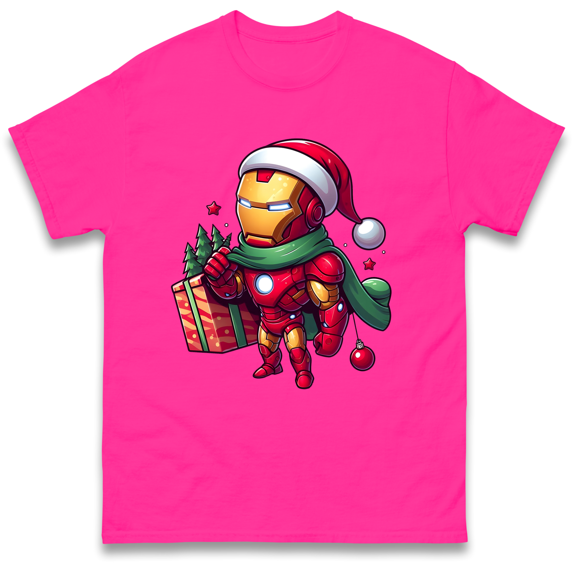 Ironman Santa T Shirt